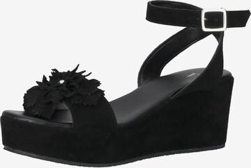 Venturini Milano Sandals in Black: front