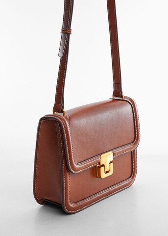 MANGO Crossbody Bag 'carmen' in Brown