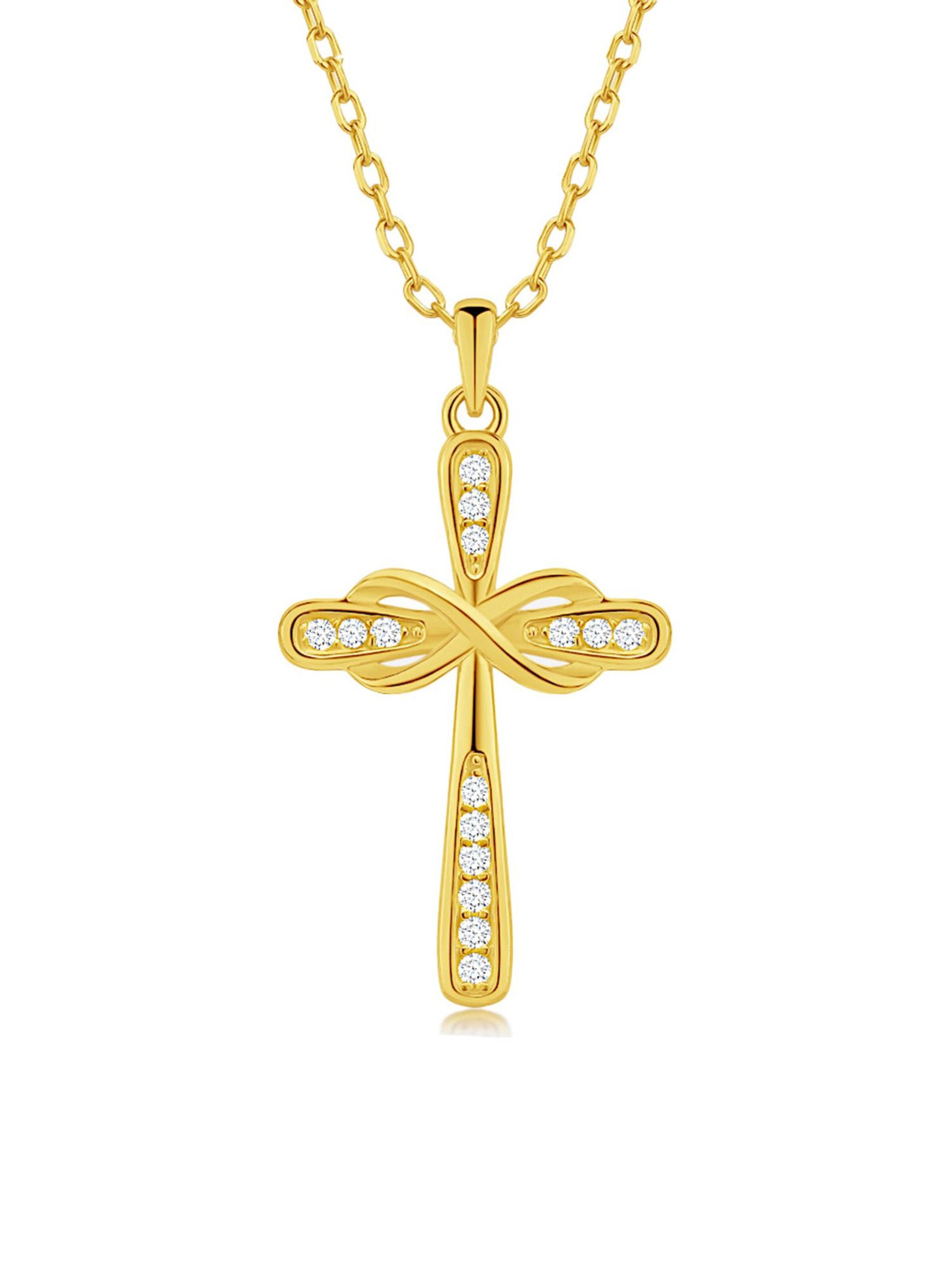 DANIEL CLIFFORD Kette 'Theodora'‌ in Gold: Vorderseite