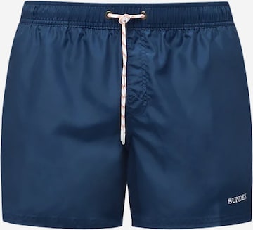 Sundek - Calções de banho em azul: frente