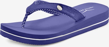 VENICE BEACH T-Bar Sandals in Blue: front
