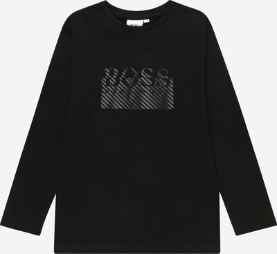 BOSS Kidswear Тениска в сиво / черно, Преглед на продукта
