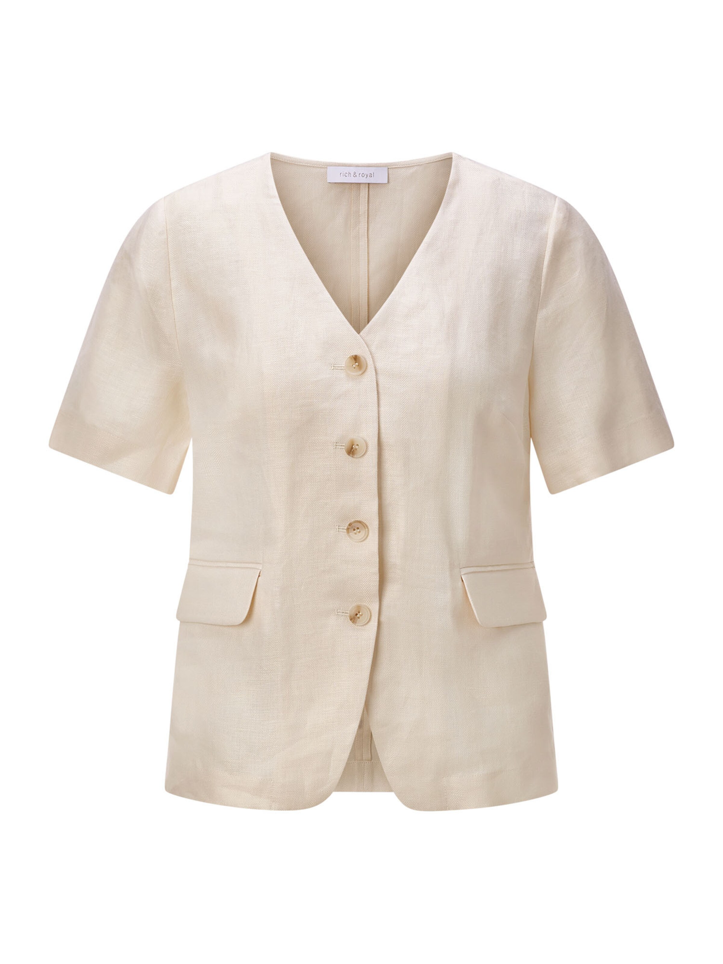 balts Rich & Royal Žakete: no priekšpuses