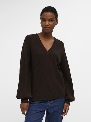 OBJECT Sweater in Brown: front