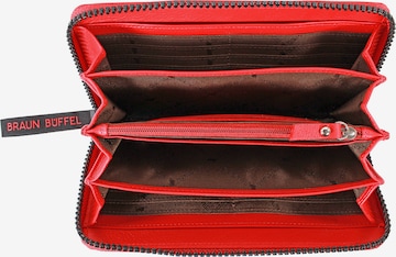 Braun Büffel Wallet 'Capri' in Red