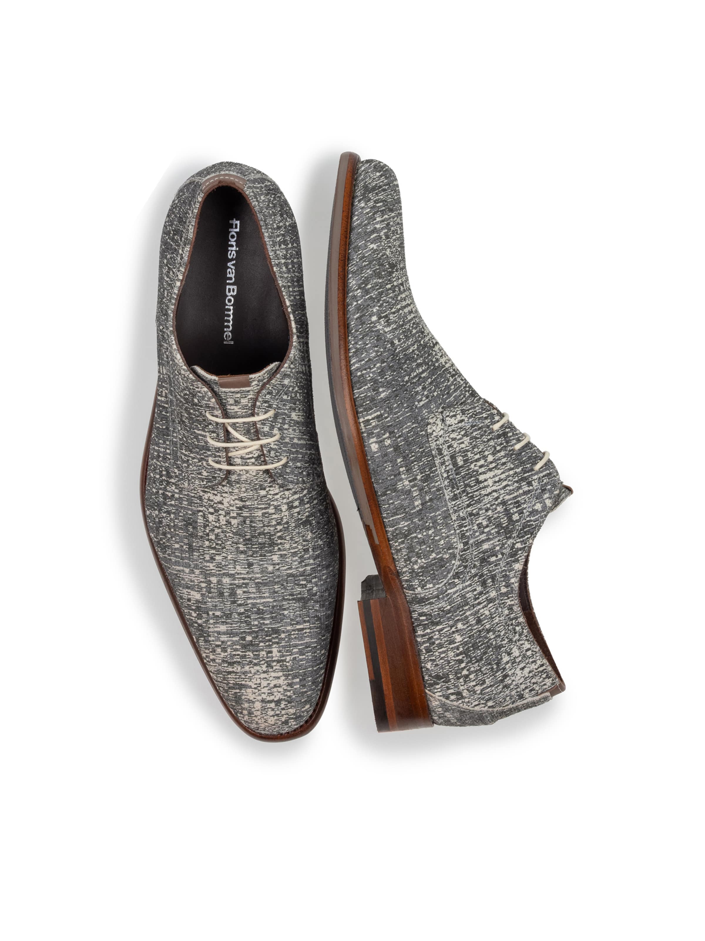 Scarpa stringata ' DE DRAVER 03 ' di Floris van Bommel in grigio