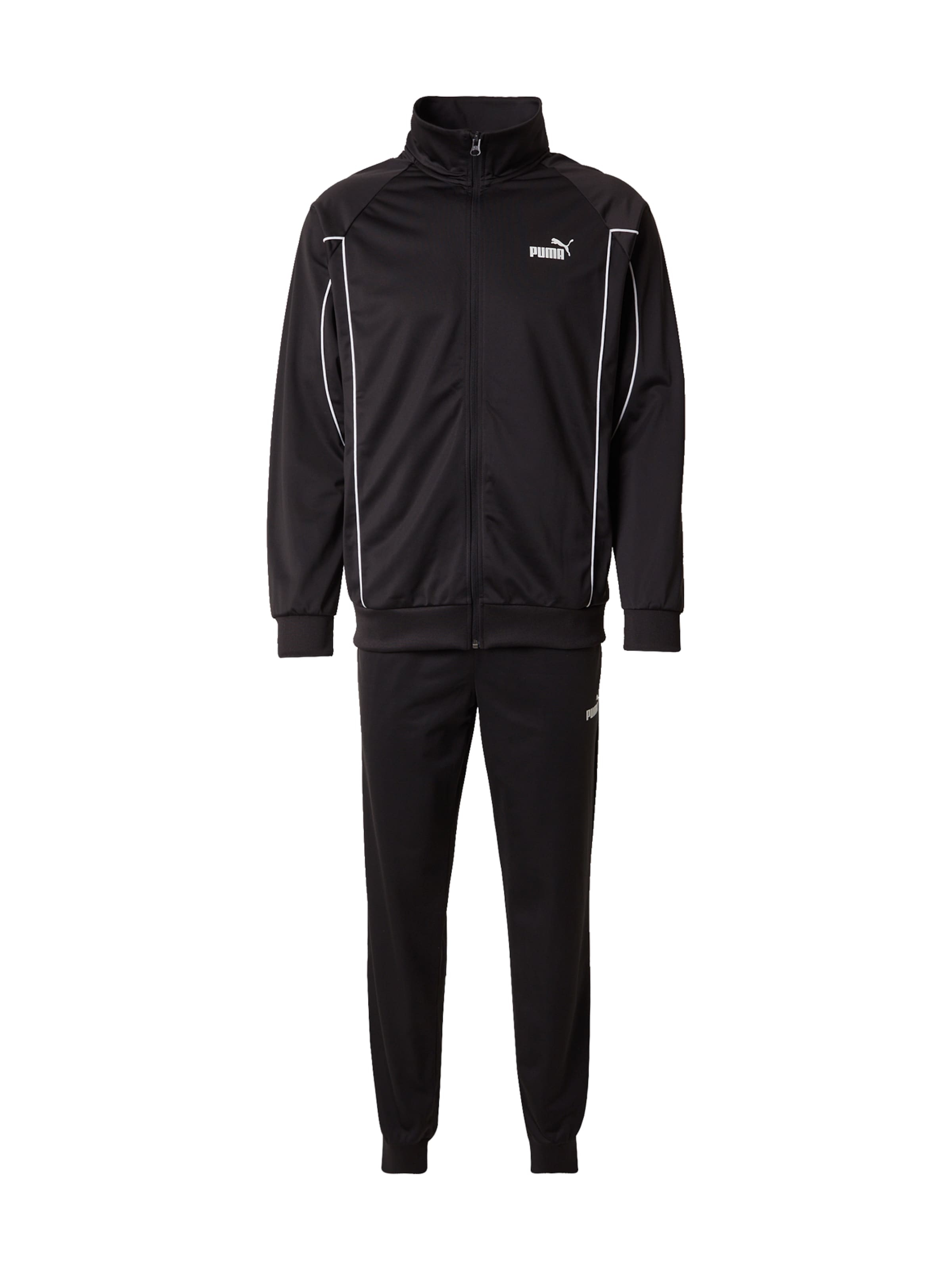 PUMA Φόρμα σε μαύρο: μπροστά