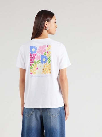 PIECES T-Shirt 'PCFAST' in Weiß: Vorderseite