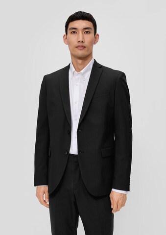s.Oliver Slim fit Suit Jacket in Black