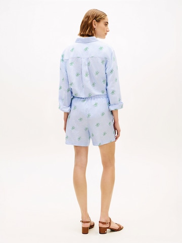 TOMMY HILFIGER Loosefit Shorts in Blau