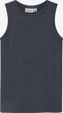 NAME IT - Camiseta térmica en gris: frente