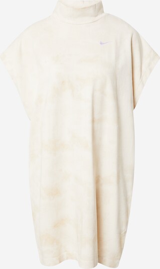 Nike Sportswear Kleid in beige / sand / weiß, Produktansicht