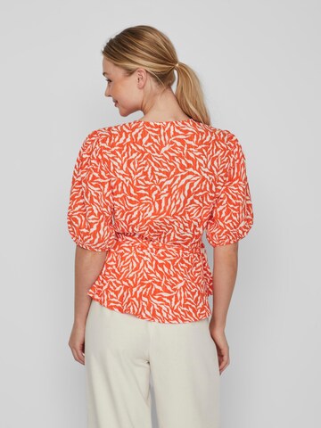 VILA Blouse 'Sille Aria' in Oranje