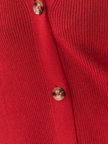 Geacă tricotată 'KAMIKO' de la TATUUM pe roșu