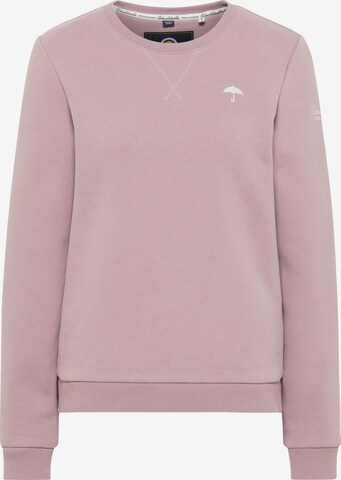 Schmuddelwedda Sweatshirt 'Yasanna' in Roze: voorkant