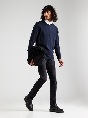 BOSS Slimfit Jeans 'Delaware' in Schwarz