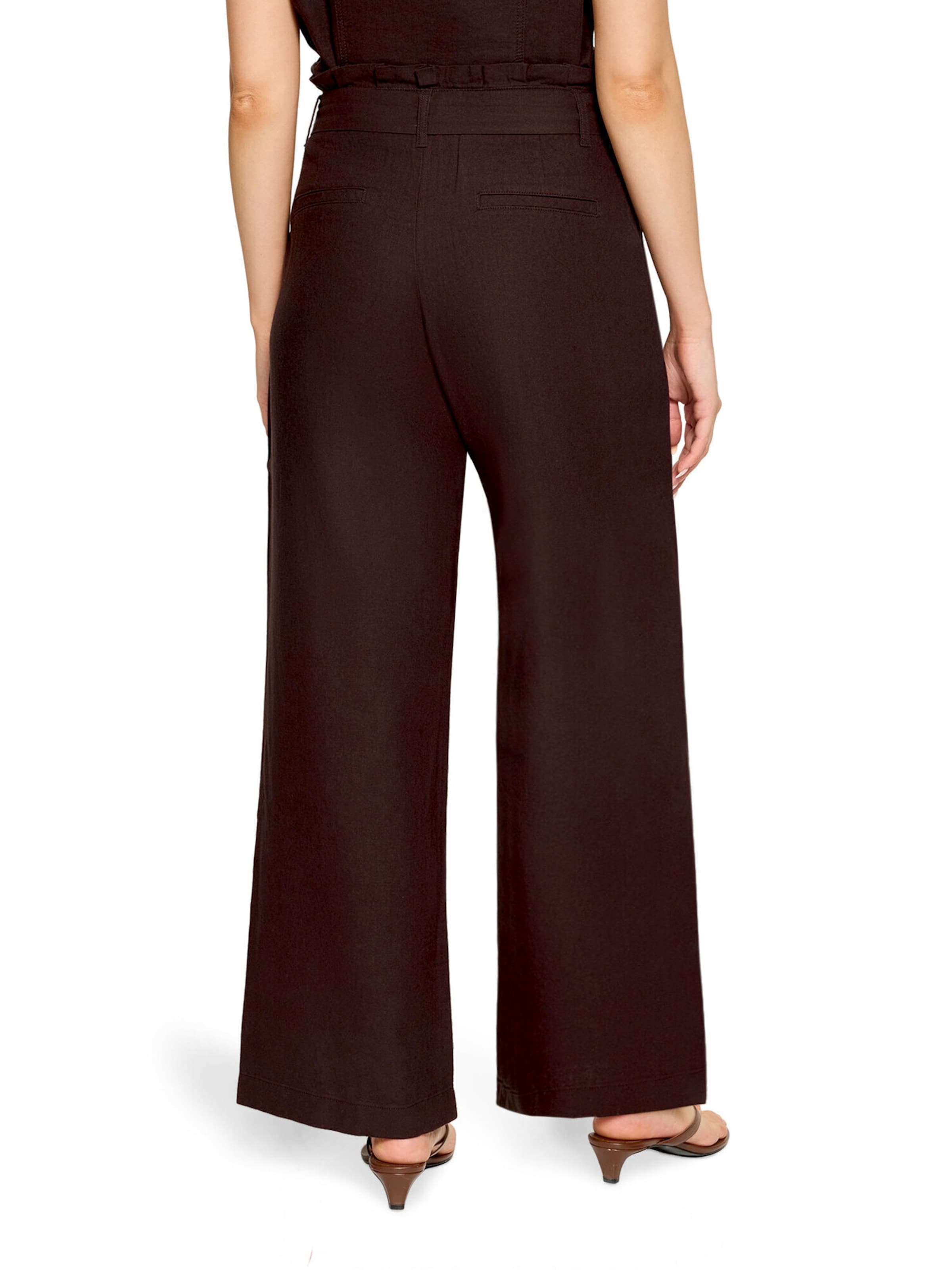 Loosefit Pantalon Cartoon en marron