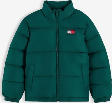 TOMMY HILFIGER Jacke 'New Essential' in Grün: Vorderseite