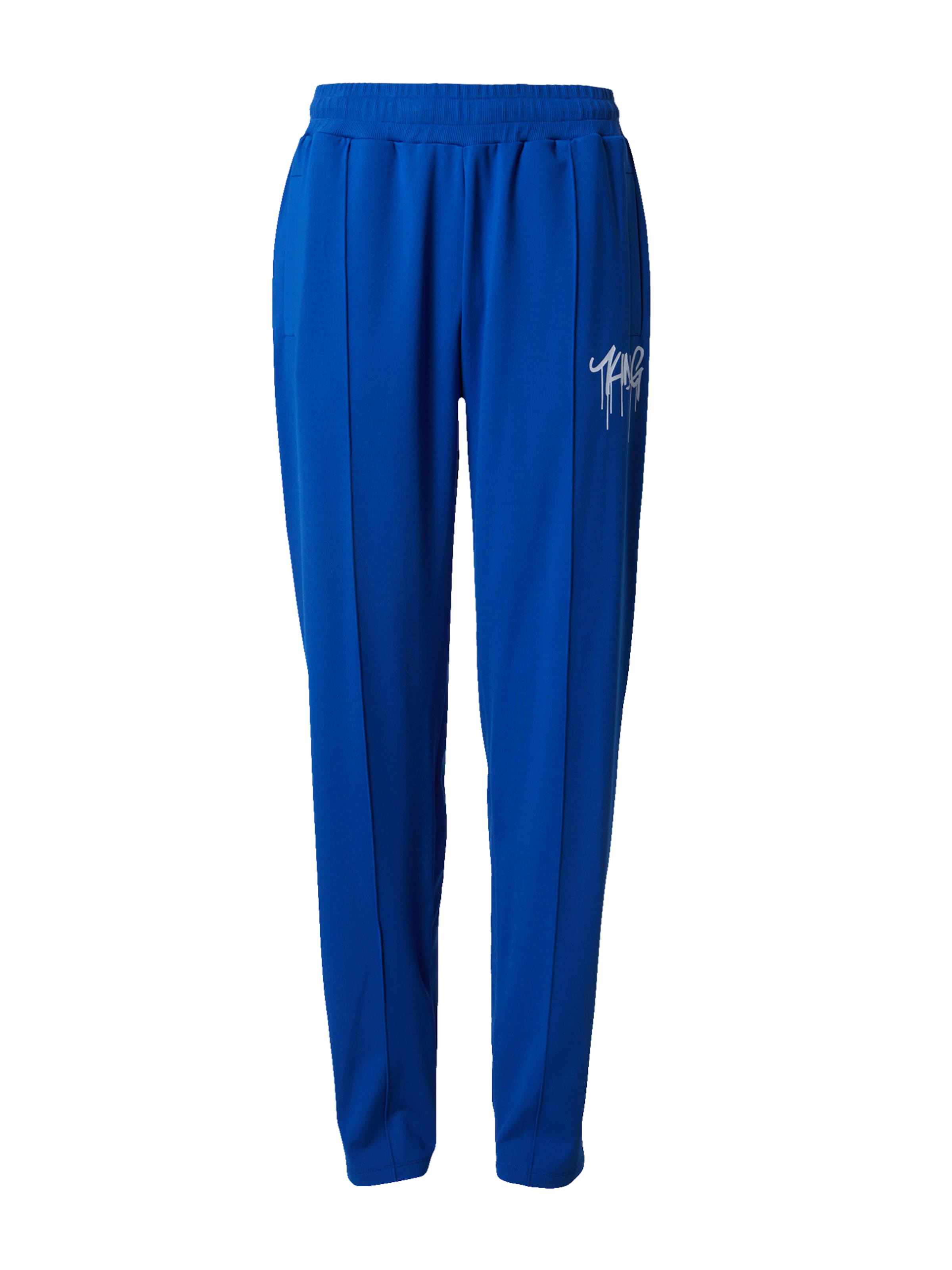 ABOUT YOU x Kingsley Coman Regular Pants 'Kian' in Blue: front