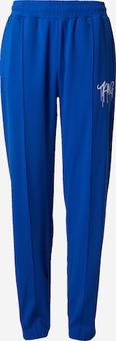 ABOUT YOU x Kingsley Coman Regular Pants 'Kian' in Blue: front