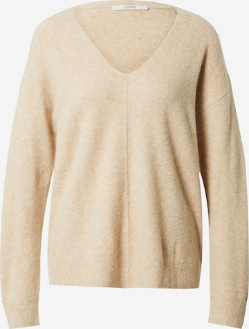 ESPRIT Pullover in Beige: predná strana