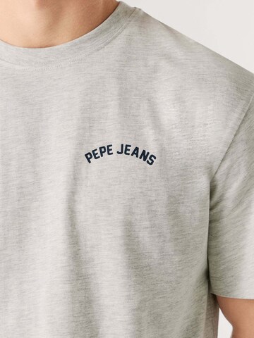 T-Shirt 'Gideon' Pepe Jeans en gris