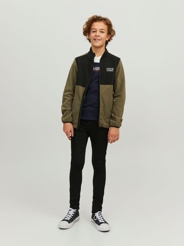 Jack & Jones Junior Slimfit Jeans 'Liam' in Zwart