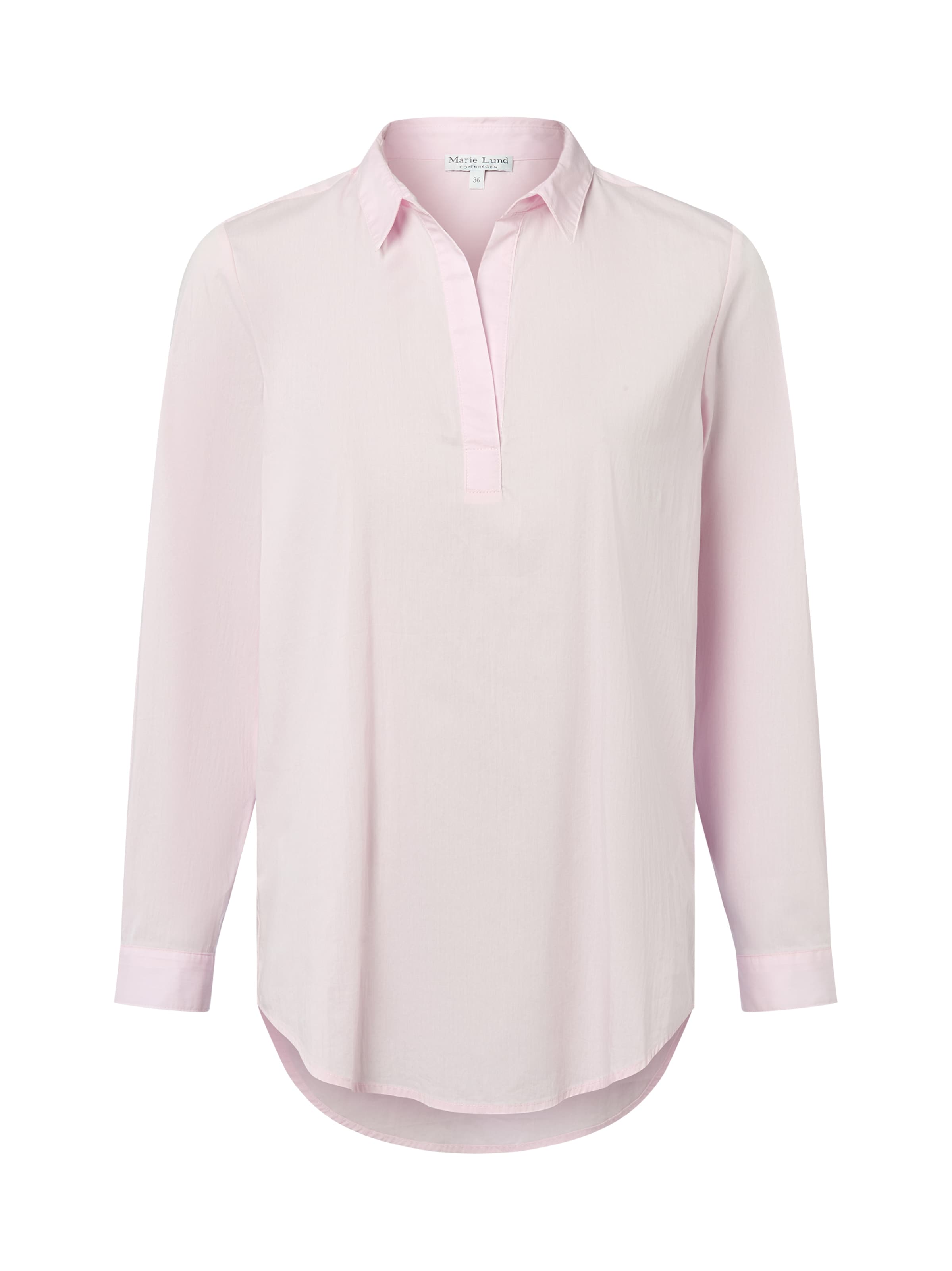 Marie Lund Blouse in Pink: front