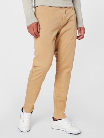 SCOTCH & SODA Slim fit Chino trousers 'STUART' in Beige: front