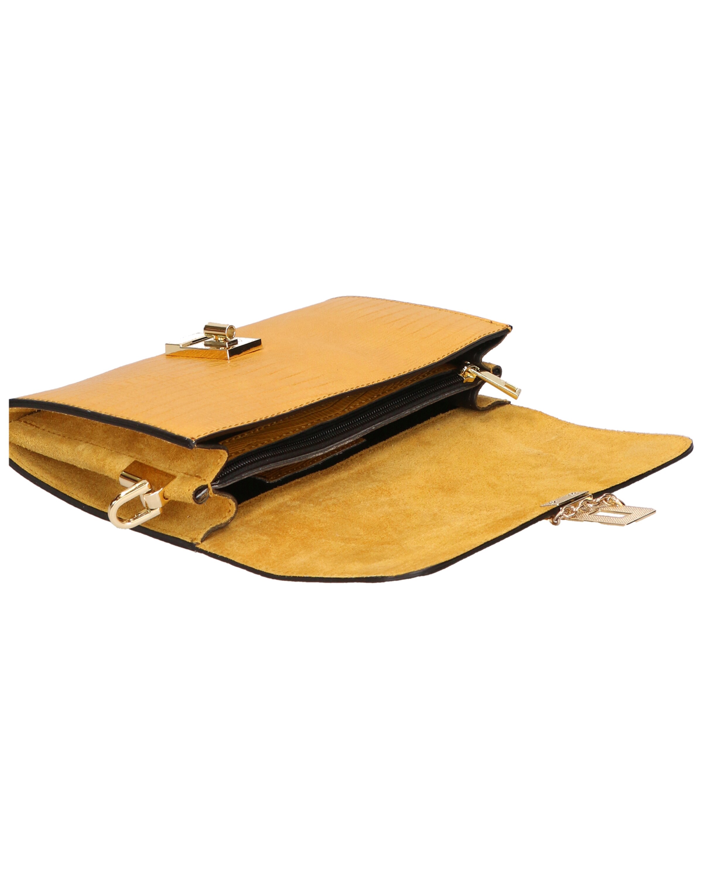 Viola Castellani Clutch in Gelb