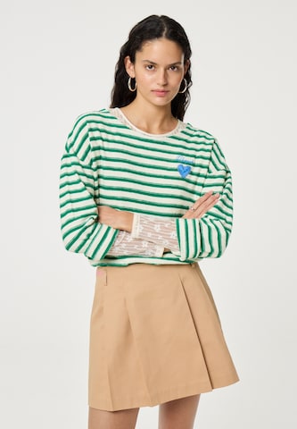 Pull-over Fabienne Chapot en vert : devant