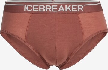 ICEBREAKER Sport alsónadrágok 'Anatomica'' - piros: elől