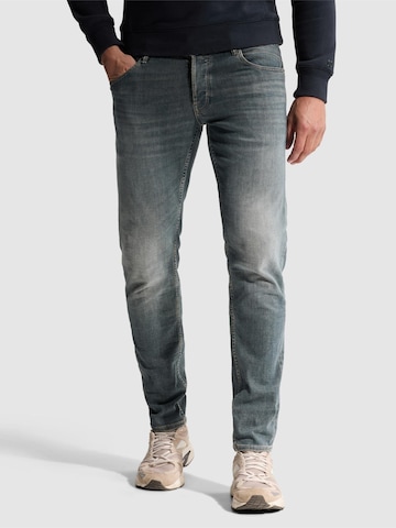 CAST IRON Tapered Farkut 'Shiftback tapered fit jeans' värissä harmaa: etupuoli