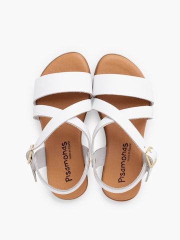 Sandales Pisamonas en blanc