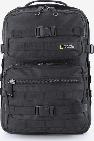 National Geographic Backpack 'Rocket' in Black: front