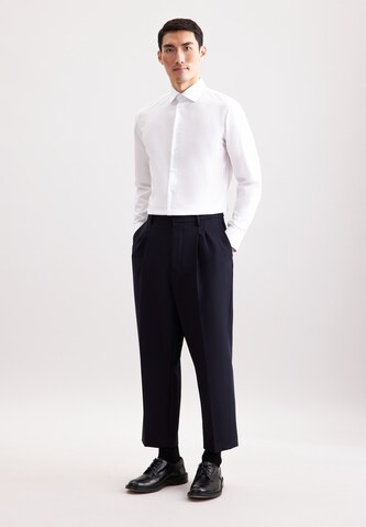 Coupe regular Chemise business SEIDENSTICKER en blanc