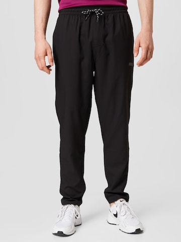 Hurley Regular Workout Pants in Black: front