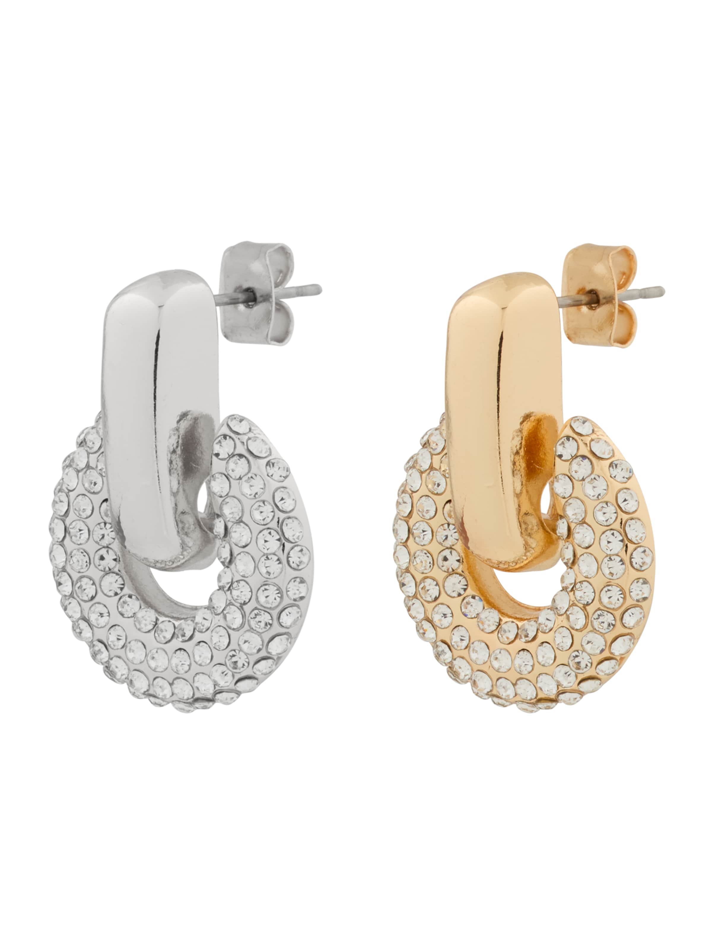 Boucles d'oreilles ABOUT YOU en or : devant