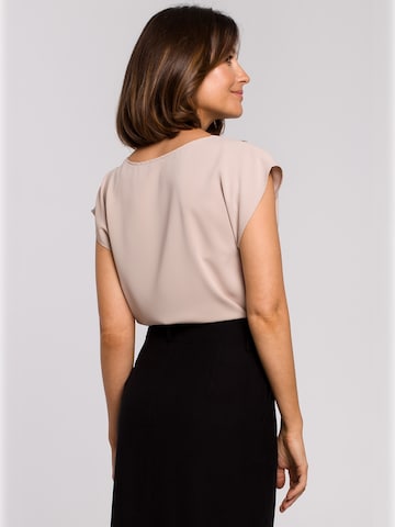 Stylove - Blusa en beige