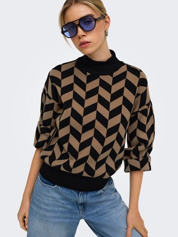 ONLY Pullover 'ONLEnya' in Schwarz