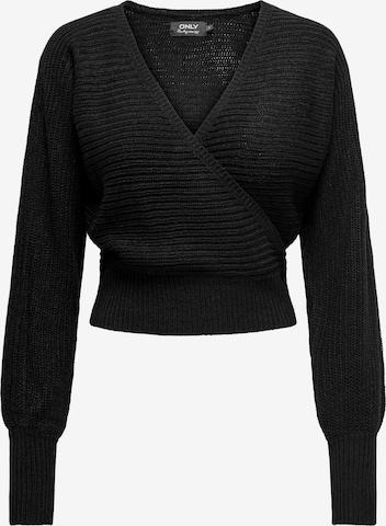 ONLY Pullover 'NINA' in Schwarz: predná strana