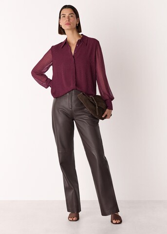 Whistles Shirt in Purple: front