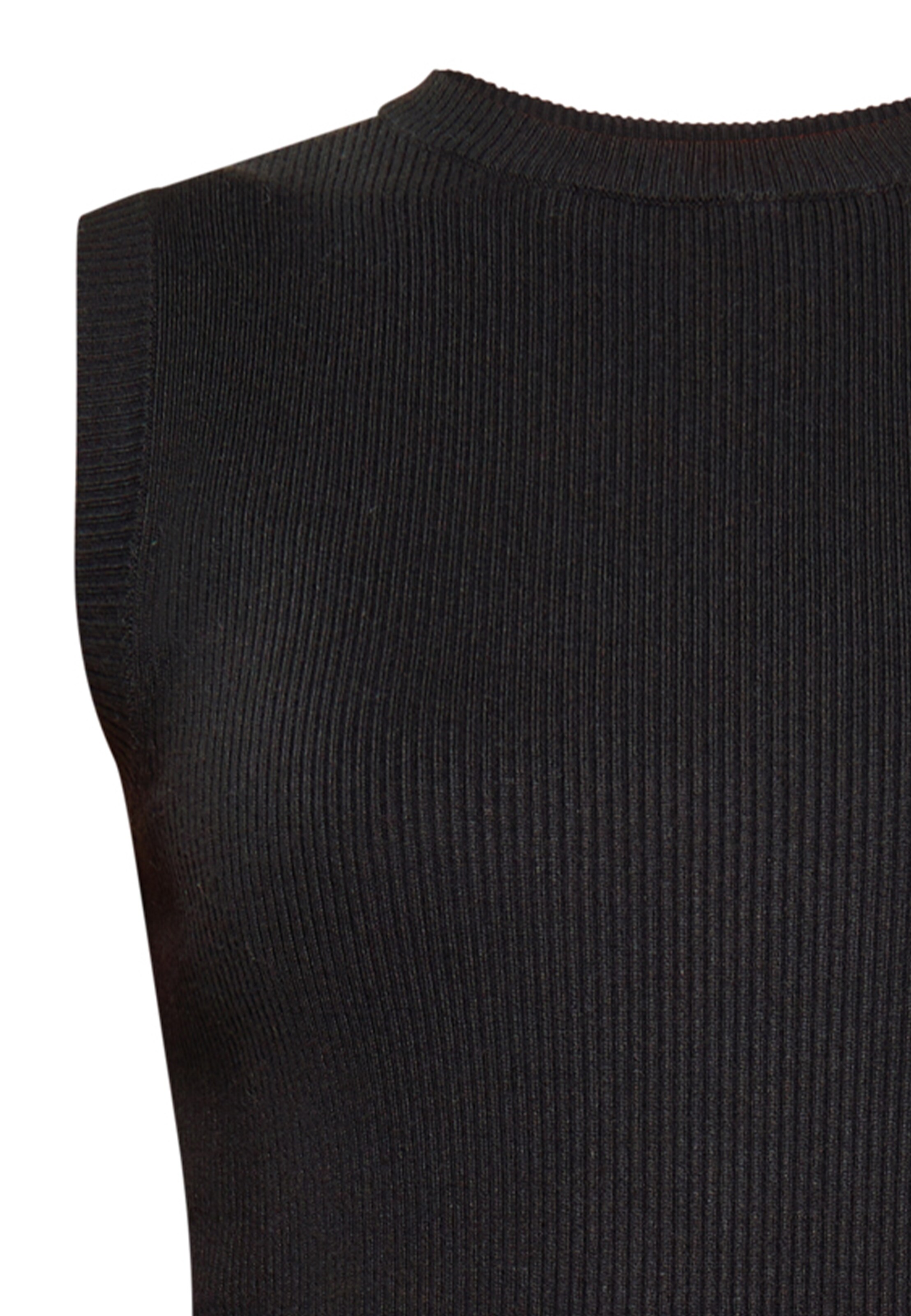 NAEMI Gebreide jurk in Zwart