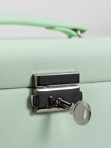 Boîte à bijoux 'JOLIE Schmuckkästchen - Kreuznarben Optik' Friedrich23 en vert