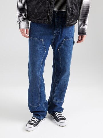 HUGO Loose fit Jeans in Blue: front