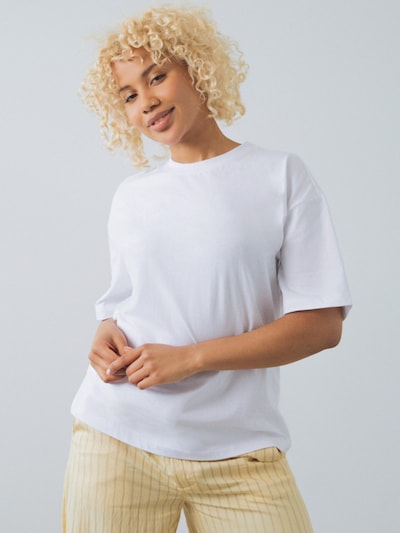 Honest Basics Shirt 'Hipster'‌ in XS in weiß, Produktansicht