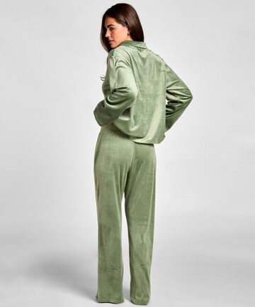 Hunkemöller Slaapshirt in Groen