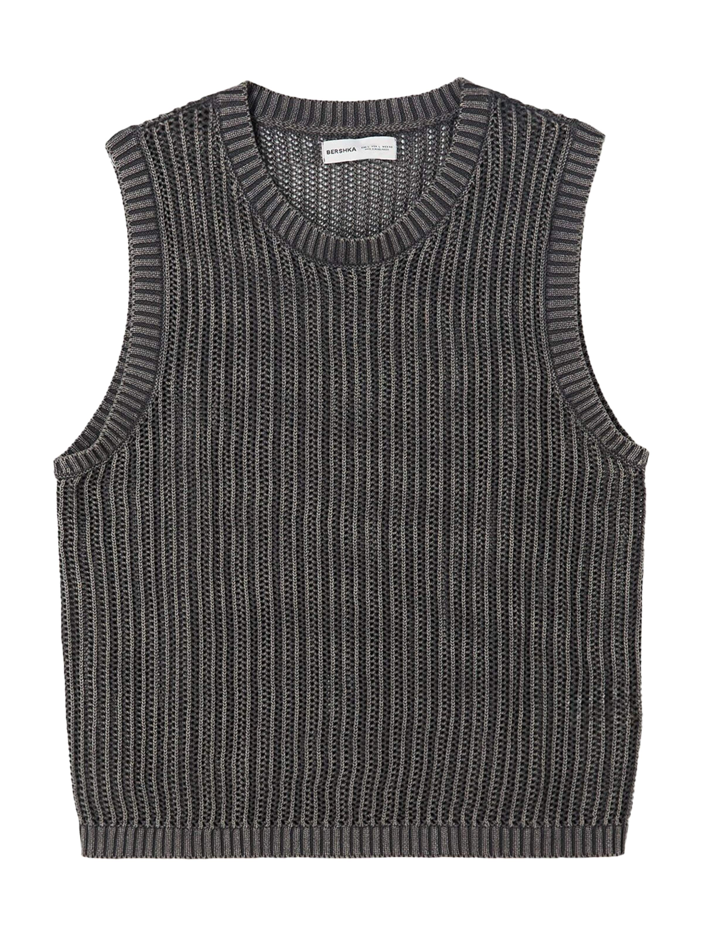 Bershka Pullunder in Grau: Vorderseite