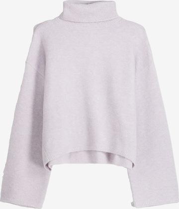 Bershka Sweater in Purple: front