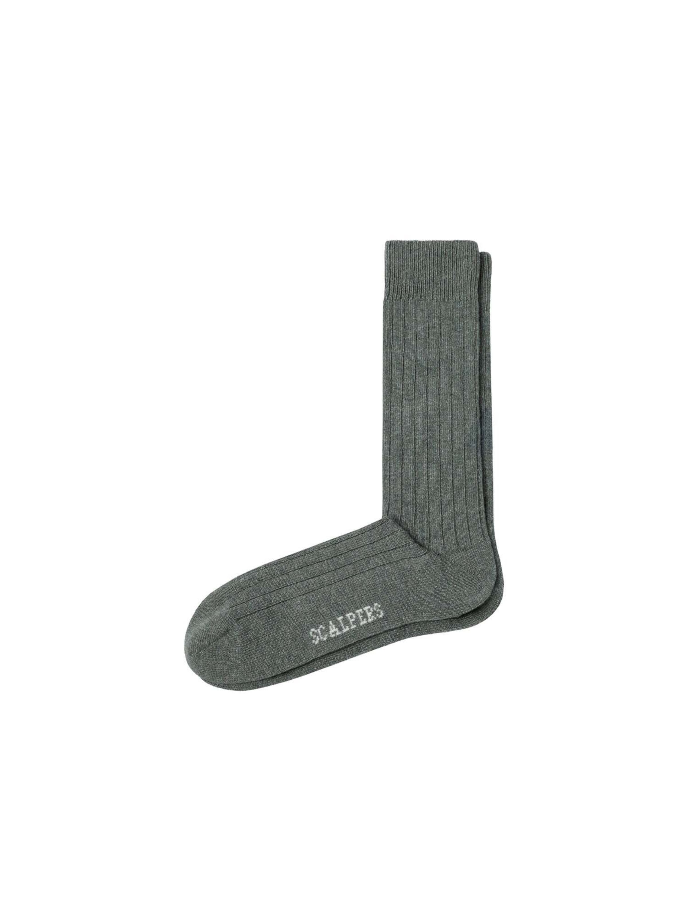 Scalpers Socken in Grau: Vorderseite